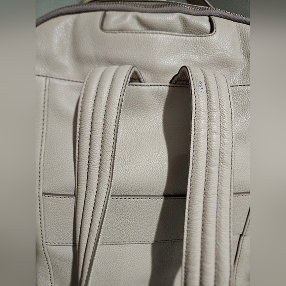 FOSSIL Sherri Leather Backpack – Graystone / Natural – Cowhide Leather main image 4